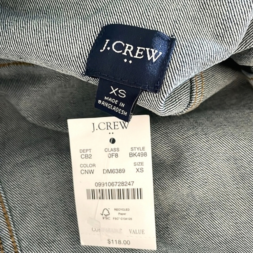NWT J. CREW | Denim Jacket - Picture 8 of 8
